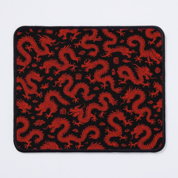 Item preview, Red Chinese Dragon Pattern designed and sold by SassyArtistry.