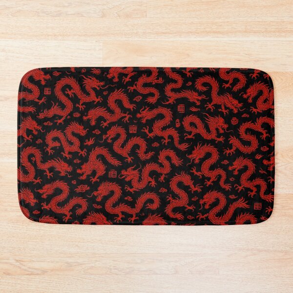 Item preview, Red Chinese Dragon Pattern designed and sold by SassyArtistry.