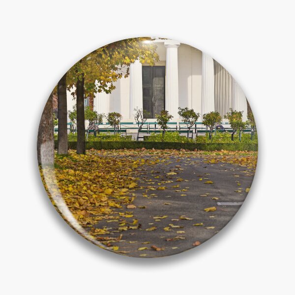 Item preview, Temple of Theseus in Volksgarten park, autumn season landscape, Vienna designed and sold by goceris.