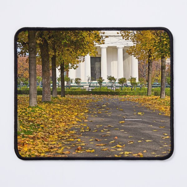 Item preview, Temple of Theseus in Volksgarten park, autumn season landscape, Vienna designed and sold by goceris.