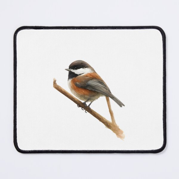 Item preview, Chestnut-backed Chickadee (Poecile rufescens) designed and sold by HOMETOWN86.