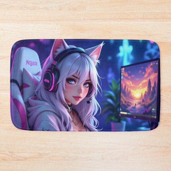Artikelvorschau, Niedlicher Gaming-Wolf-Hybrid entworfen und verkauft von DirrkTheJerkk.