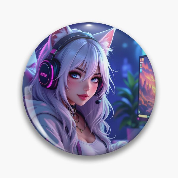 Artikelvorschau, Niedlicher Gaming-Wolf-Hybrid entworfen und verkauft von DirrkTheJerkk.
