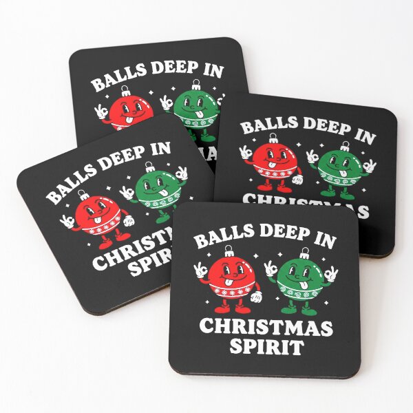 Item preview, Balls Deep In Christmas Spirit  designed and sold by Buntrockstore.