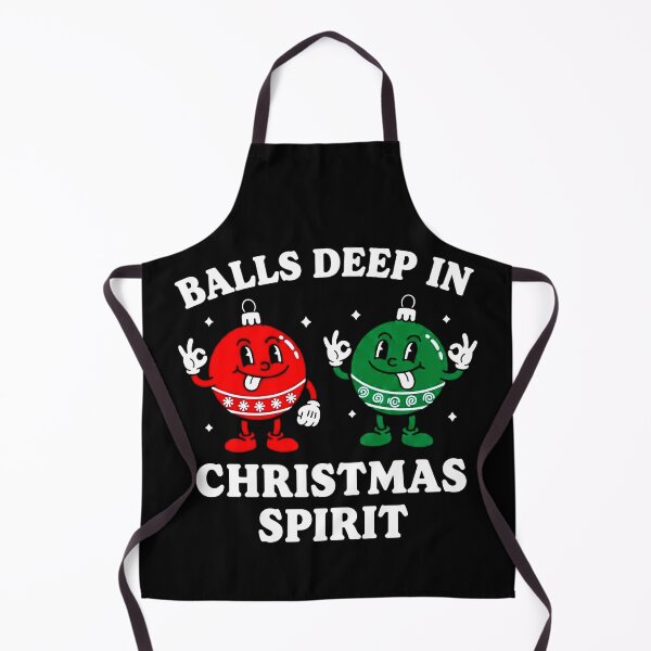 Item preview, Balls Deep In Christmas Spirit designed and sold by Buntrockstore.