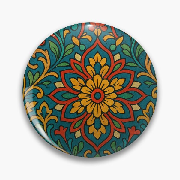 Item preview, A riot of color and floral ornamentation designed and sold by Sigtrix.