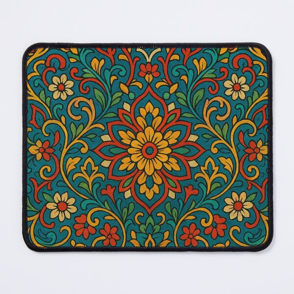 Item preview, A riot of color and floral ornamentation designed and sold by Sigtrix.