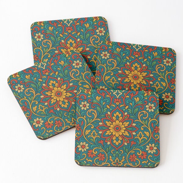 Item preview, A riot of color and floral ornamentation designed and sold by Sigtrix.