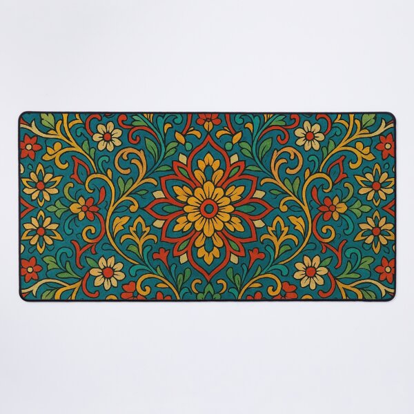 Item preview, A riot of color and floral ornamentation designed and sold by Sigtrix.