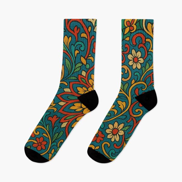 Item preview, A riot of color and floral ornamentation designed and sold by Sigtrix.