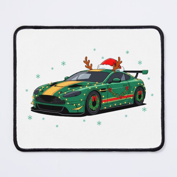 Item preview, Christmas Green Car Cartoon designed and sold by MrRares21.