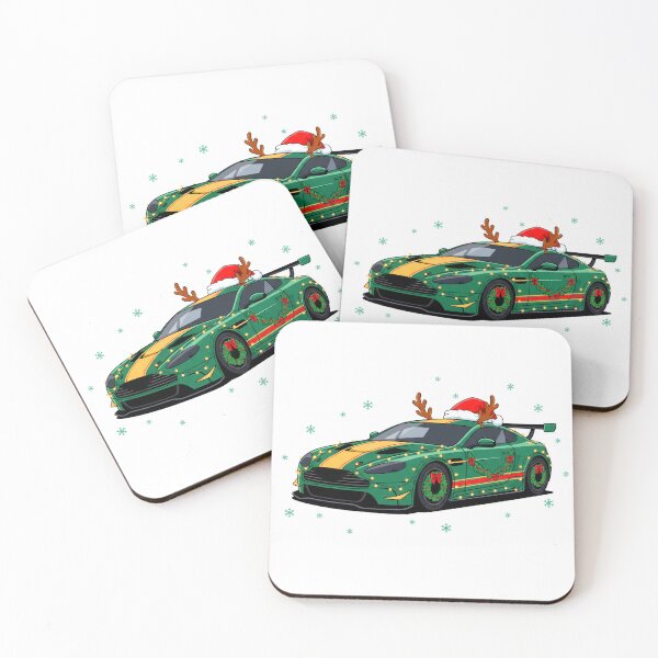 Item preview, Christmas Green Car Cartoon designed and sold by MrRares21.