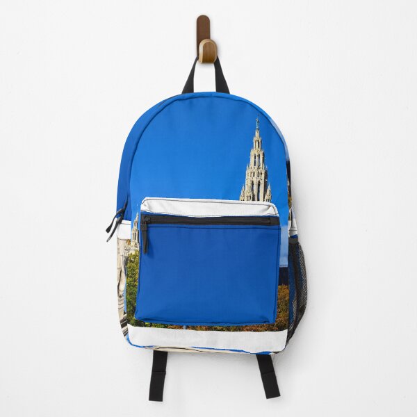Item preview, Historic town hall of Vienna, Rathaus, view from Volksgarten, autumn season designed and sold by goceris.