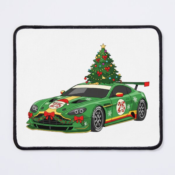 Item preview, Cartoon Green Car for Christmas designed and sold by MrRares21.