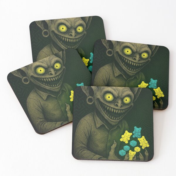 Item preview, Toxic Goblin – Acid Smile Collector designed and sold by DarkSpaceVibes.