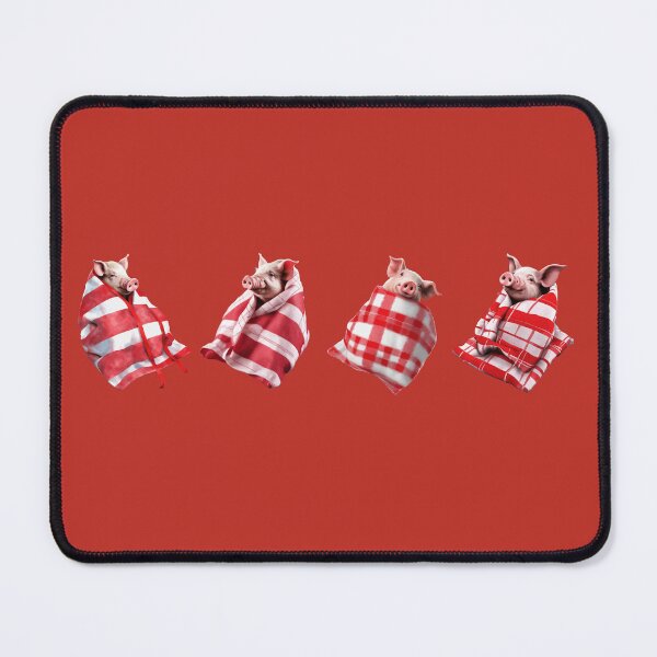 Item preview, Funny Festive Pigs in Blankets Christmas Animal Lover Holiday 6 designed and sold by taiche.