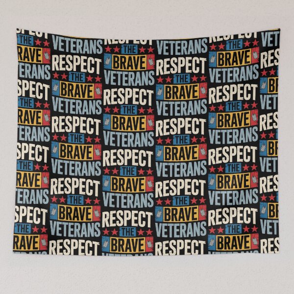 Item preview, Veterans Respect – Brave Military Service designed and sold by Taans-Creation.
