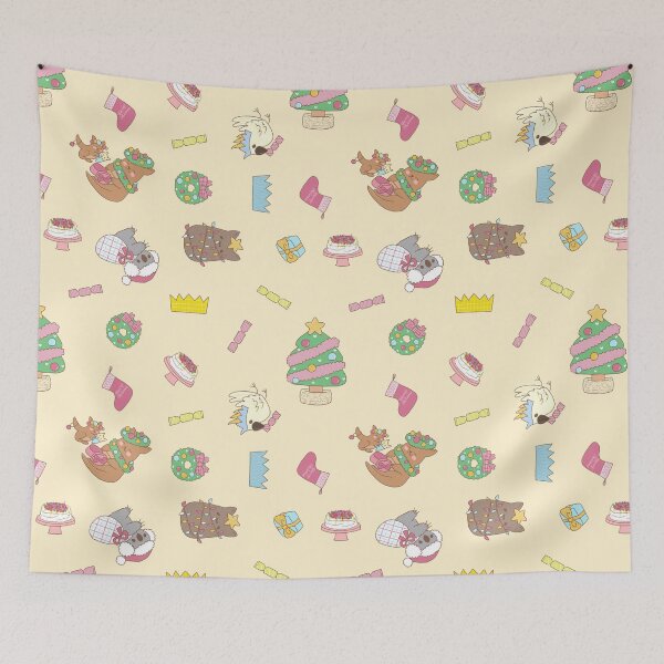 Item preview, Aussie Christmas (Cream) designed and sold by HarunaMcDesigns.
