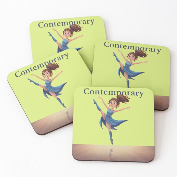 Item preview, Contemporary Dancer in Flowing Blue Dress designed and sold by DroolWorthyUS.