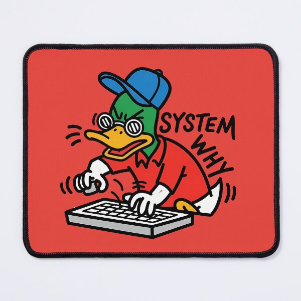 Item preview, Gamer Duck Typing with Intensity designed and sold by Animepic222.