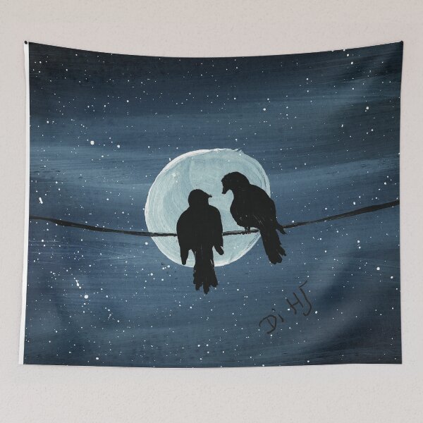 Item preview, Birds on a Wire designed and sold by Dianne Hancock-James.