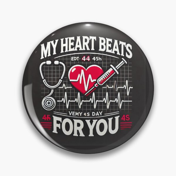 Item preview, Valentine's Day Nurse Doctor Shirt EKG Heartbeat – Medical Professional Gift designed and sold by EdCraftProjects.