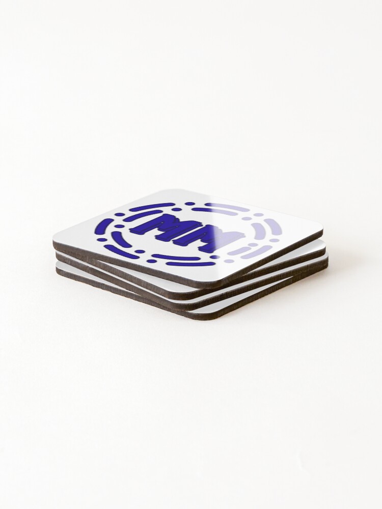 Thumbnail 4 of 5, Coasters (Set of 4), MM Logo designed and sold by JLDesign-.