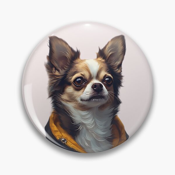 Item preview, Stylish Chihuahua Dog Portrait Art designed and sold by Dog Art Studio.