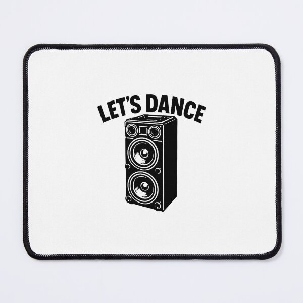 Item preview, Let’s Dance Retro Speaker | Minimal Line Art Music Party Dance Floor designed and sold by Fleetwood1994.