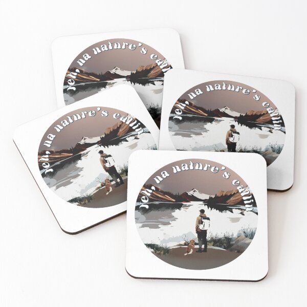 Item preview, Yeah Nah, Nature’s Callin — Funny Aussie Outdoor Adventure Art designed and sold by Bal91.
