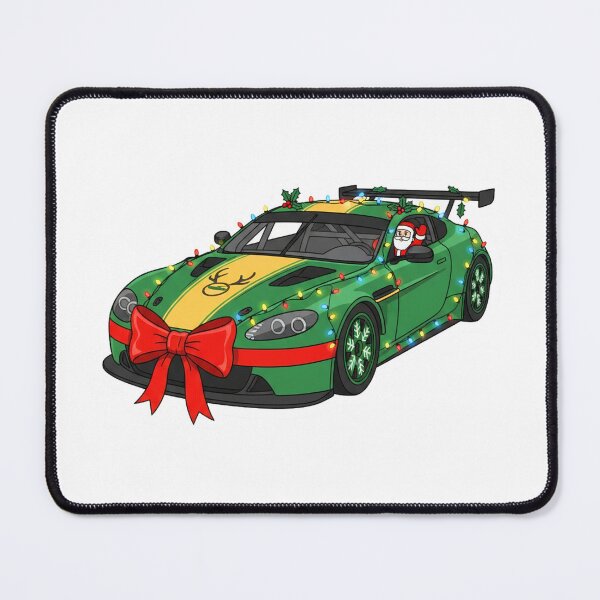 Item preview, Cartoon Green Car for Christmas designed and sold by MrRares21.