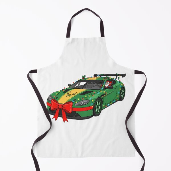 Item preview, Cartoon Green Car for Christmas designed and sold by MrRares21.