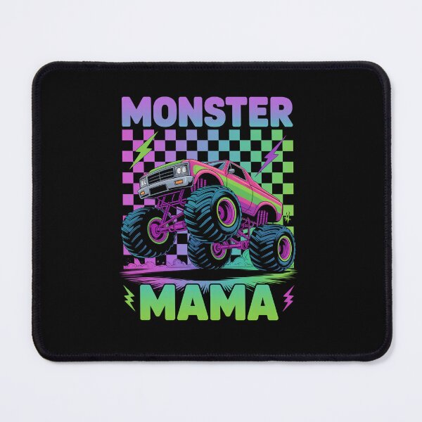 Item preview, Monster Truck Mama Of The Birthday Family Matching designed and sold by AnixieArtFun.