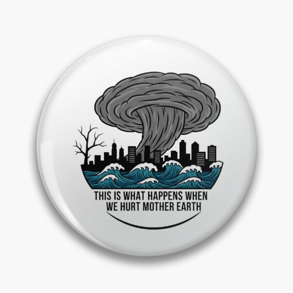 Item preview, Climate Crisis: Cebu Typhoon Environmental Warning Art designed and sold by WildLeafDigital.