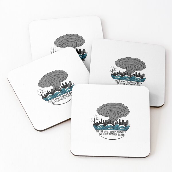Item preview, Climate Crisis: Cebu Typhoon Environmental Warning Art designed and sold by WildLeafDigital.