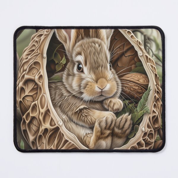 Item preview, Rabbit in a Walnut Shell designed and sold by PetsArt.