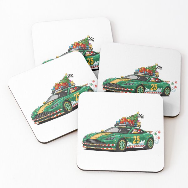 Item preview, Festive Green Car with Gifts designed and sold by MrRares21.