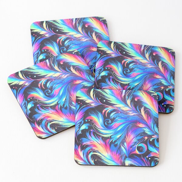 Item preview, Spectrum Feathers – Aurora in Motion designed and sold by WheelieGdArt.