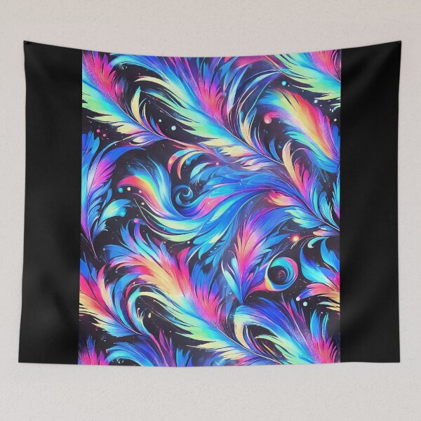 Item preview, Spectrum Feathers – Aurora in Motion designed and sold by WheelieGdArt.