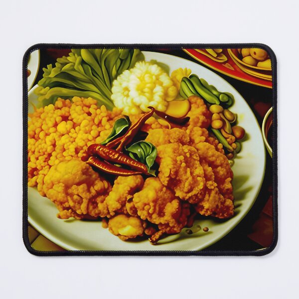 Item preview, Thai Artistic Fried Chicken Plate designed and sold by supakor.