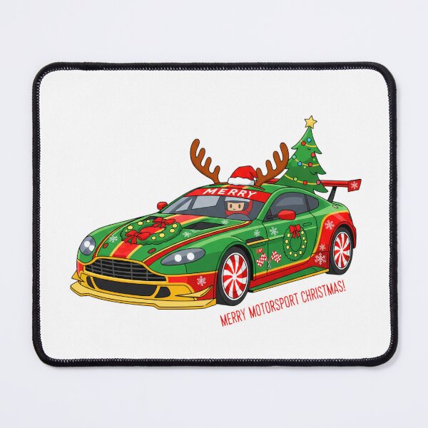 Item preview, Cartoon Green Car for Christmas designed and sold by MrRares21.