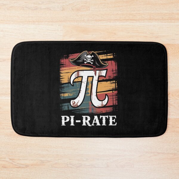 Item preview, Pi Rate Happy Pi Day Math Pirate Lover  designed and sold by AnixieArtFun.