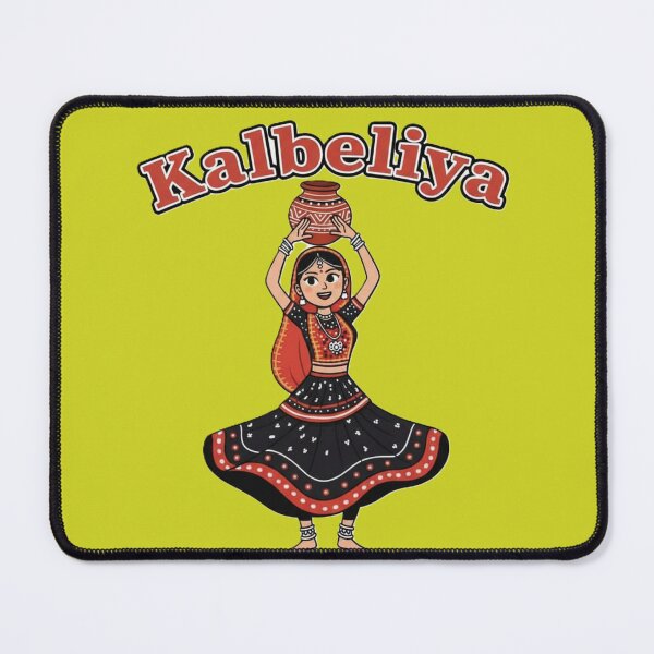 Item preview, Kalbeliya Folk Dancer in Traditional Attire designed and sold by DroolWorthyUS.