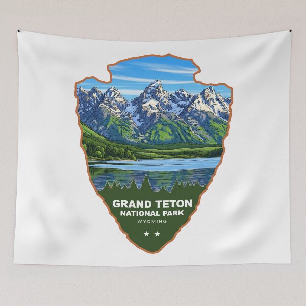 Item preview, Grand Teton National Park Wyoming Arrowhead designed and sold by Esskay Designs.