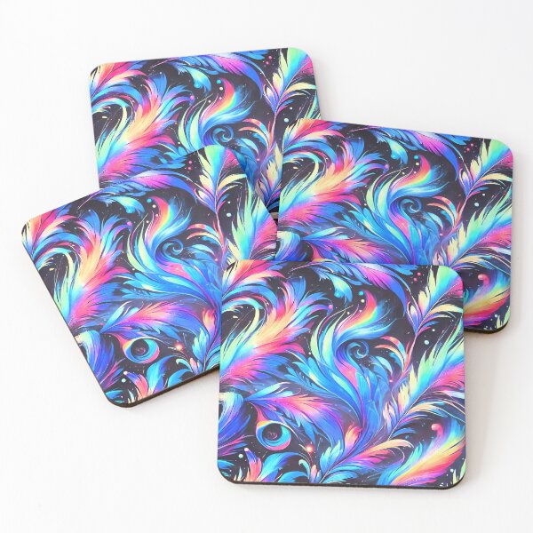Item preview, Spectrum Feathers – Elysian Whirl designed and sold by WheelieGdArt.