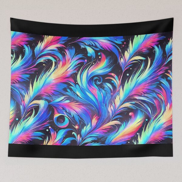 Item preview, Spectrum Feathers – Elysian Whirl designed and sold by WheelieGdArt.