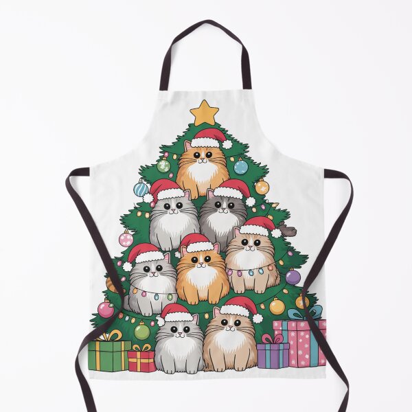 Item preview, Ragdoll cat merry Christmas tree designed and sold by kaka8888.