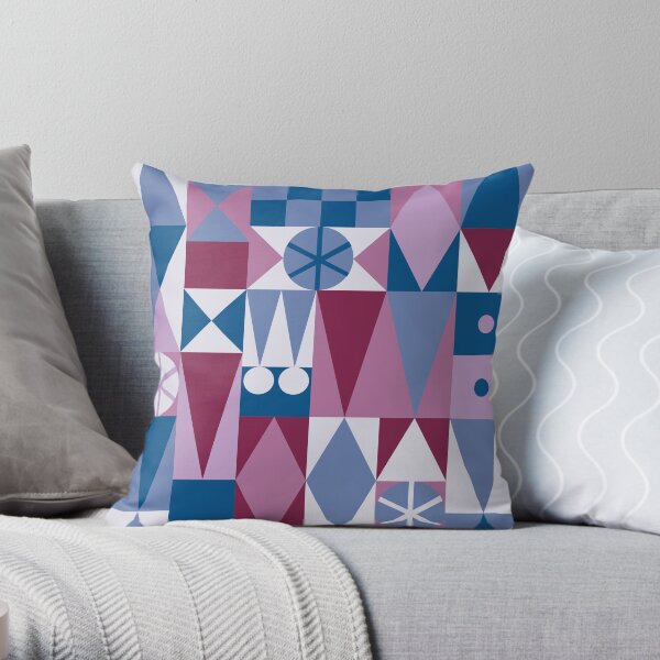 Mary Blair Carpet Throw Pillow