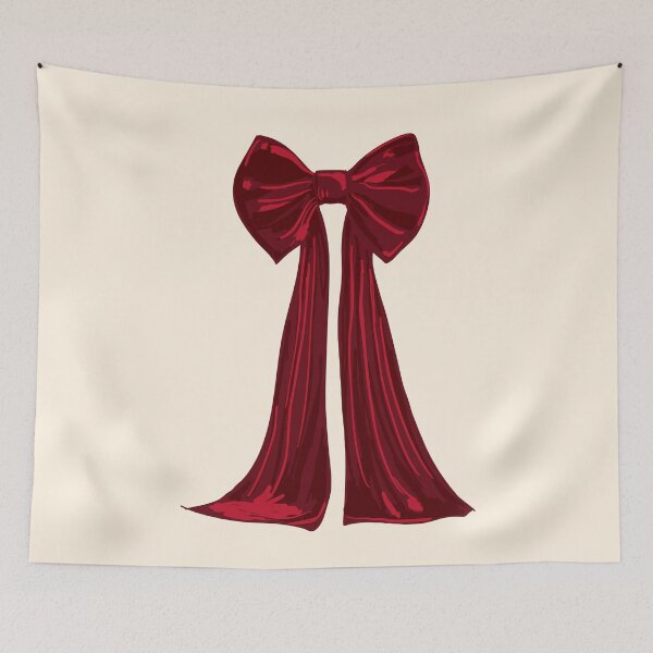 Item preview, Elegant Red Big Bow Illustration designed and sold by MaiZephyr.