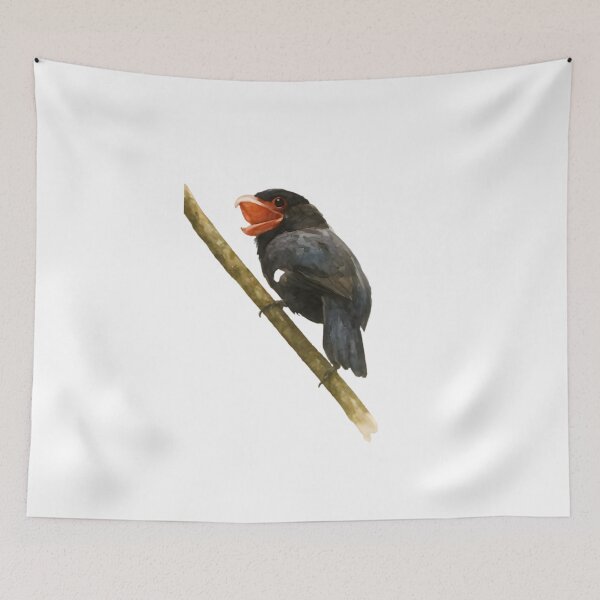 Item preview, Dusky Broadbill (Corydon sumatranus) designed and sold by HOMETOWN86.